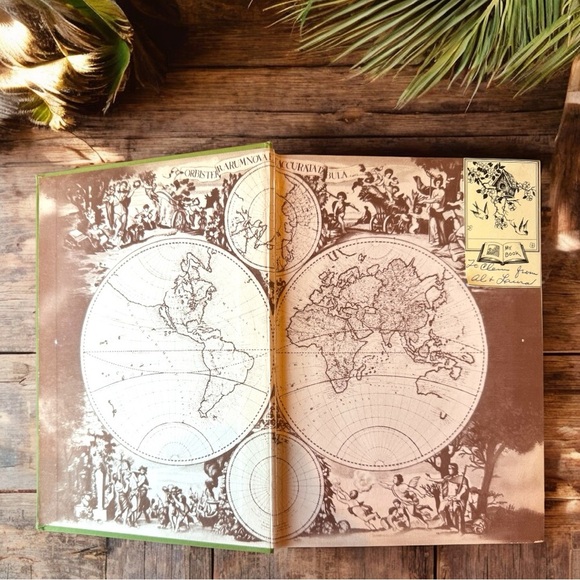 VINTAGE 1958 Peter Freuchen’s Book of the Seven Seas Hardcover Book - Picture 5 of 16